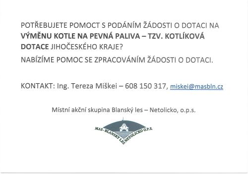 NABÍDKA NA ZPRACOVÁNÍ ŽÁDOSTI